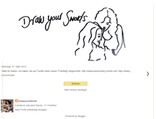 Tablet Screenshot of drawyourswords-cj.blogspot.com