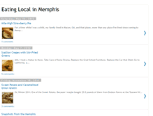 Tablet Screenshot of eatinglocalinmemphis.blogspot.com