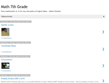 Tablet Screenshot of math7th.blogspot.com