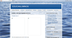 Desktop Screenshot of educaalumnos.blogspot.com