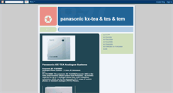 Desktop Screenshot of kx-tea308bx-tes824bx.blogspot.com