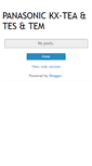 Mobile Screenshot of kx-tea308bx-tes824bx.blogspot.com