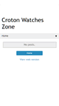 Mobile Screenshot of crotonzone.blogspot.com