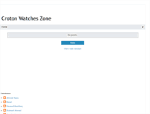 Tablet Screenshot of crotonzone.blogspot.com
