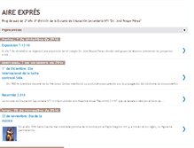 Tablet Screenshot of aireexpress.blogspot.com
