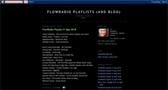 Desktop Screenshot of flowradio.blogspot.com