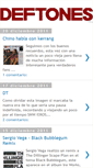 Mobile Screenshot of deftonesmx.blogspot.com