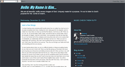 Desktop Screenshot of imagine-kimslife.blogspot.com