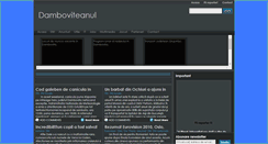 Desktop Screenshot of damboviteanu.blogspot.com