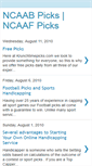 Mobile Screenshot of ncaab-picks.blogspot.com