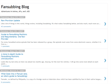Tablet Screenshot of fansubbing.blogspot.com