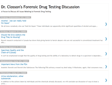 Tablet Screenshot of drclosson.blogspot.com