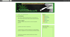 Desktop Screenshot of cronicascannabicas.blogspot.com