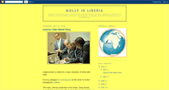 Desktop Screenshot of mollyinliberia.blogspot.com