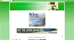 Desktop Screenshot of play-ben10.blogspot.com