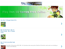 Tablet Screenshot of play-ben10.blogspot.com