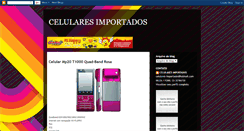 Desktop Screenshot of celulares-importados.blogspot.com
