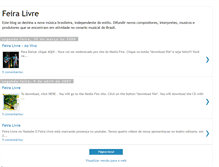 Tablet Screenshot of feiralivredownload.blogspot.com