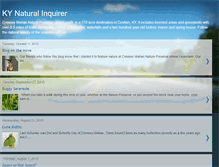 Tablet Screenshot of kynaturalinquirer.blogspot.com