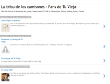 Tablet Screenshot of latribudeloscamisones.blogspot.com