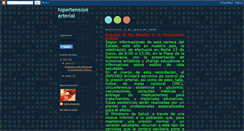 Desktop Screenshot of hipertensionarterialyalgomas.blogspot.com