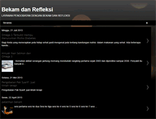 Tablet Screenshot of bekamdanrefleksi.blogspot.com