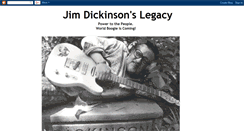 Desktop Screenshot of jimdickinsonslegacy.blogspot.com