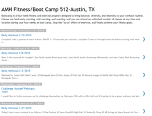 Tablet Screenshot of amhfitness.blogspot.com