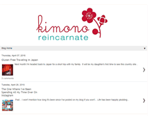 Tablet Screenshot of kimonoreincarnate.blogspot.com