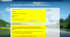 Desktop Screenshot of freebiesazinc.blogspot.com