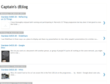 Tablet Screenshot of captainsblog-uow23.blogspot.com