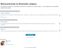 Tablet Screenshot of dimensionutopica.blogspot.com