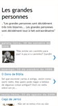 Mobile Screenshot of lesgrandespersonnes.blogspot.com