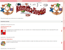 Tablet Screenshot of matematicadivertidagte.blogspot.com