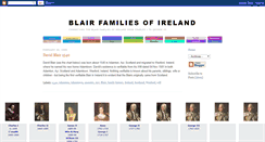 Desktop Screenshot of blairfamiliesofireland.blogspot.com