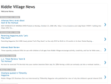 Tablet Screenshot of kiddievillage.blogspot.com
