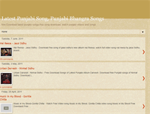 Tablet Screenshot of latest-punjabi-music.blogspot.com