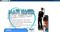 Desktop Screenshot of matthunterlatinfans.blogspot.com