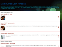 Tablet Screenshot of matthunterlatinfans.blogspot.com