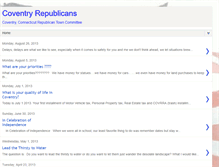 Tablet Screenshot of coventryrepublicans.blogspot.com