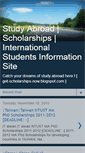 Mobile Screenshot of get-scholarships-now.blogspot.com