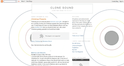 Desktop Screenshot of clonesound.blogspot.com