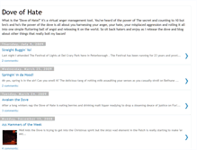 Tablet Screenshot of doveofhate.blogspot.com