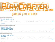 Tablet Screenshot of playcrafter.blogspot.com