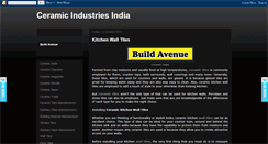Desktop Screenshot of ceramicindustriesindia.blogspot.com