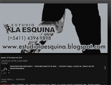 Tablet Screenshot of estudiolaesquina.blogspot.com