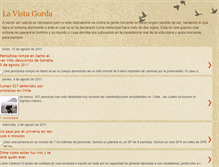 Tablet Screenshot of la-vista-gorda.blogspot.com