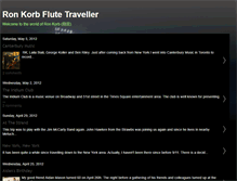 Tablet Screenshot of flutetraveller.blogspot.com