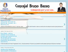 Tablet Screenshot of concejalbazan.blogspot.com