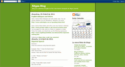 Desktop Screenshot of englishsitges.blogspot.com